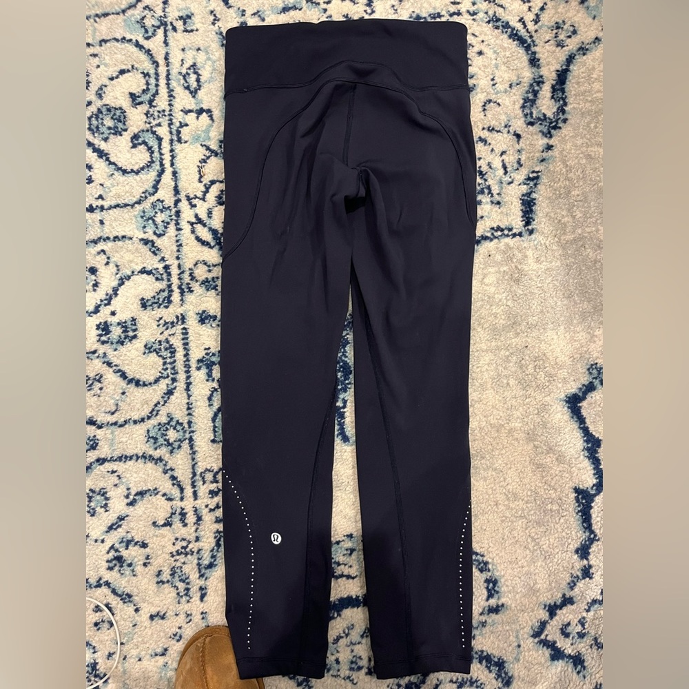 Lululemon leggings size 4 navy